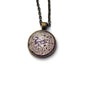 1989 Egypt Stamp - Postage stamp jewelry - Postage Stamp Necklace