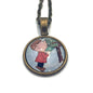 2015 A Charlie Brown Christmas - USA Stamp- Postage Stamp Jewelry - Vintage Postage Stamp Necklace - Antique Bronze Finish