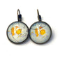 2022 Clownfish - Japan Stamp - Postage Stamp Jewelry - Vintage Postage Stamp Necklace - Antique Bronze Finish