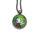 2022 The Giving Tree Shel Silverstein USA Stamp - Postage Stamp Jewelry - Vintage Postage Stamp Large Necklace - Antique Bronze