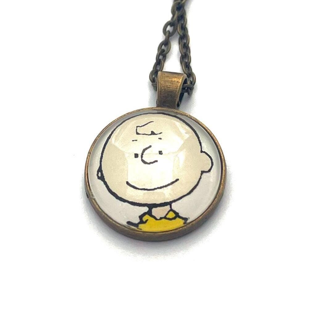 2022 Charlie Brown - United States Stamp - Postage stamp jewelry - Postage Stamp Necklace