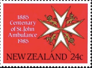 1985 New Zealand Stamp - Postage Stamp Earrings