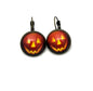 2016 Jack-o’-lantern USA Halloween Stamp - Postage Stamp Earrings